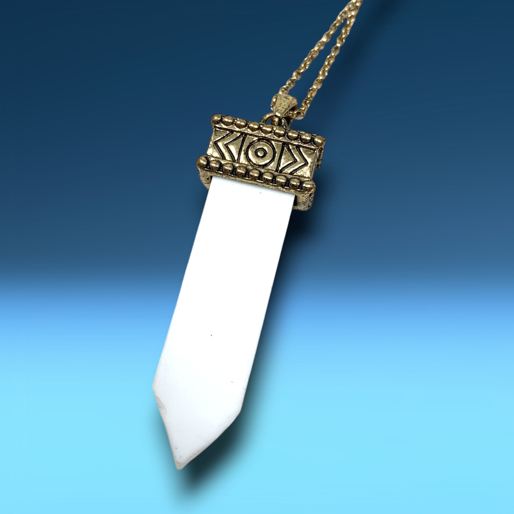 Vintage Chakra Style Pendant Necklace Metaphysical Spiritual Festival Yoga Core - Picture 4 of 7